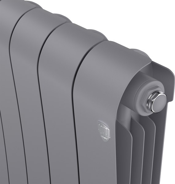 Радиатор биметаллический Royal Thermo Infinity 500 Silver Satin (15 секций)