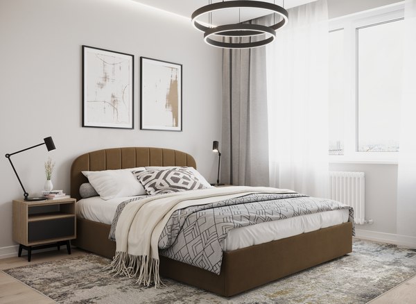 Купить Двуспальная кровать Moon Family 1262 / MF012252 в Витебске