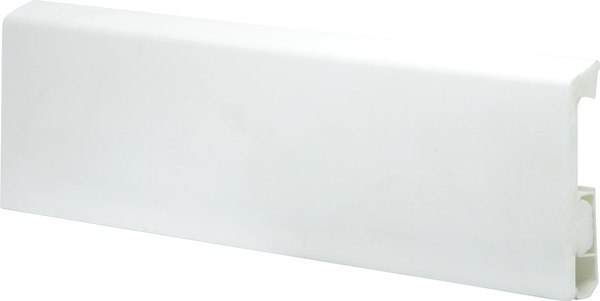 Плинтус Winart Quadro Pro 80мм RAL 9016 (2м)