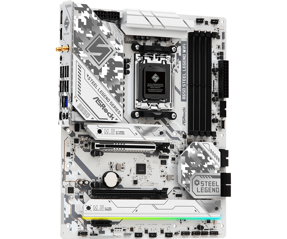 Материнская плата AsRock B650 Steel Legend WiFi — фото 2