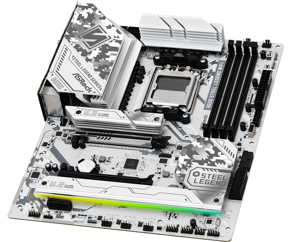 Материнская плата AsRock B650 Steel Legend WiFi — фото 3