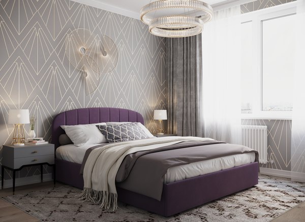 Купить Двуспальная кровать Moon Family 1262 / MF012273 в Витебске
