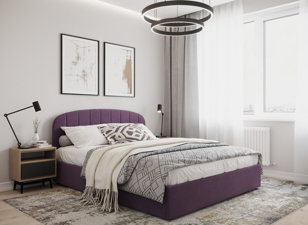 Купить Двуспальная кровать Moon Family 1262 / MF012273 в Витебске