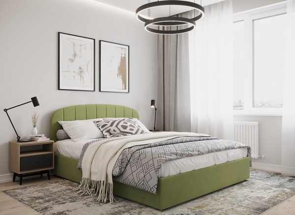 Купить Двуспальная кровать Moon Family 1262 / MF012343 в Витебске