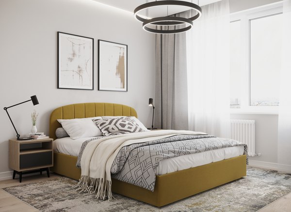 Купить Двуспальная кровать Moon Family 1262 / MF012373 в Витебске