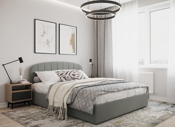 Купить Двуспальная кровать Moon Family 1262 / MF012423 в Слуцке
