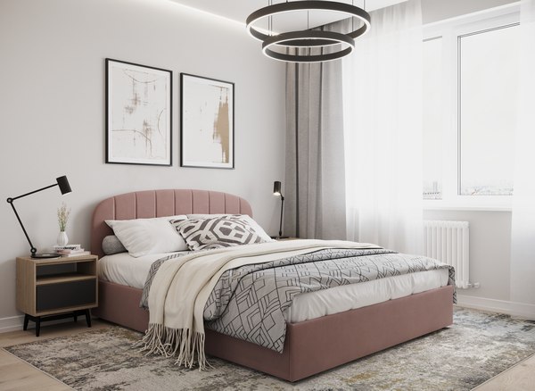 Купить Двуспальная кровать Moon Family 1262 / MF012503 в Витебске