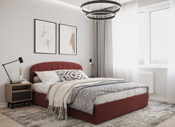 Купить Двуспальная кровать Moon Family 1262 / MF012283 в Витебске