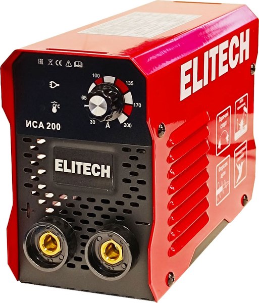 Инвертор сварочный Elitech ИСА 200 / 205414