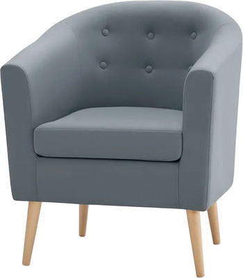 Кресло мягкое Mio Tesoro Джон 117 (968 серый/Balance 996) - 