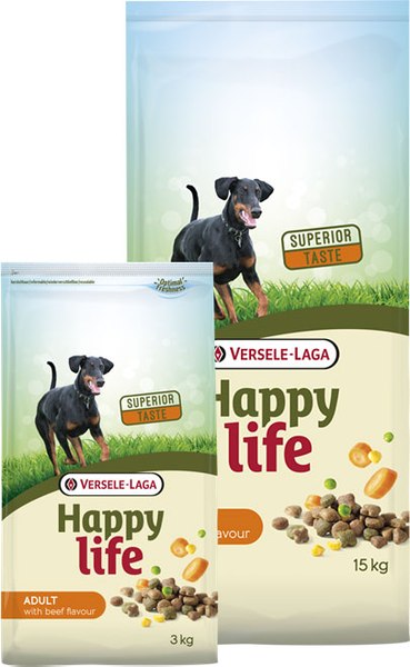 Сухой корм для собак Happy Life Для взрослых собак, говядина / 78000688