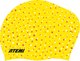 Шапочка для плавания Atemi long hair cap Point yellow / TLH1PY - 