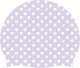 Шапочка для плавания Atemi Silicone cap Point violet / TSC1PV - 