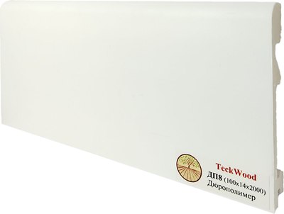 

Плинтус, Полимер ультравысокой плотности ДП8 100x14x2000