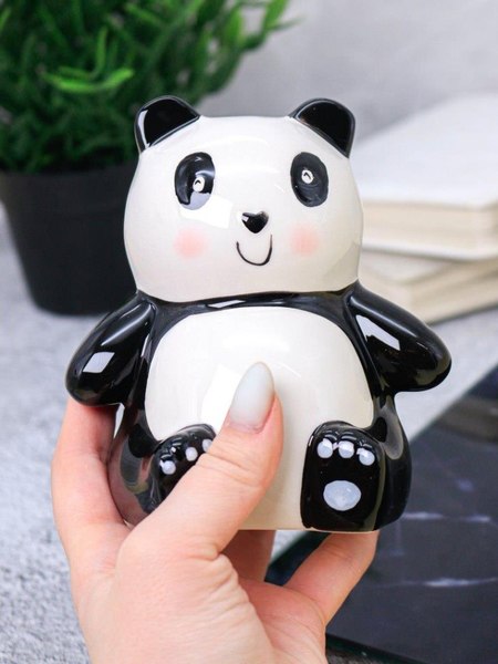Копилка ILikeGift Hugge Panda / C191119 (белый)