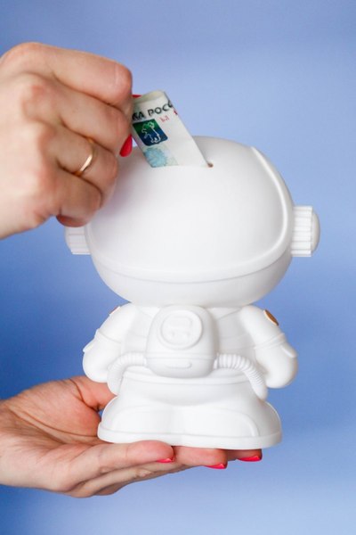 Копилка ILikeGift Astronaut / BB2770A (золото)