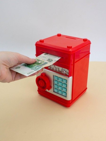 Копилка ILikeGift Money Box / 146-1507 (красный)