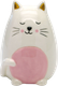 Копилка ILikeGift Sleepy Сat / FC191124 (белый) - 