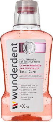 

Ополаскиватель для полости рта, Wunderdent Total Care для чувствительных зубов
