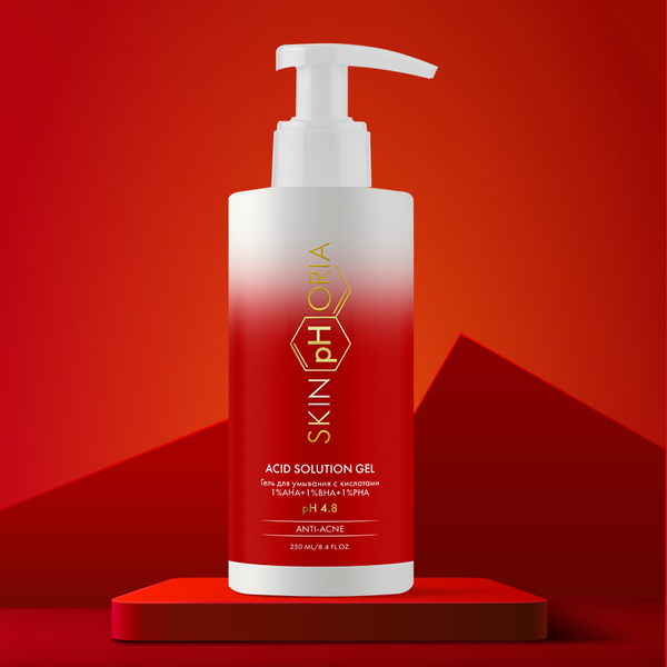 Гель для умывания SkinpHoria Anti-Acne Acid Solution с кислотами (250мл)