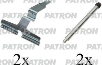 Ремкомплект тормозных колодок Patron PSRK1040 - 