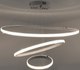 Люстра Estares Akrilika Sim 70W 3R-APP-600x1100-WHITE/CLEAR-220-IP20 - 