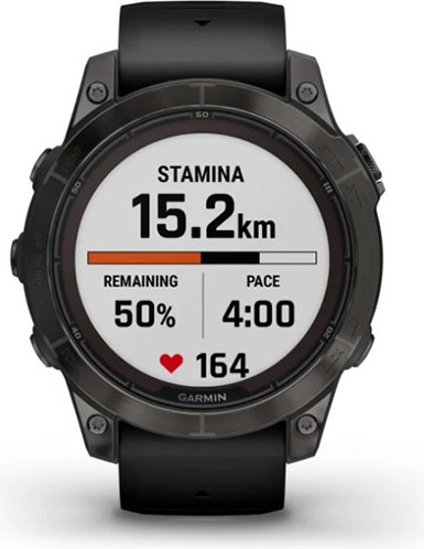 Умные часы Garmin Fenix 7 Pro Sapphire Solar 47mm / 010-02777-11 (карбоново-серый титан/черный)