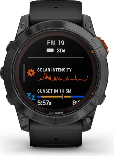 Умные часы Garmin Fenix 7X Pro Solar 51mm / 010-02778-01 (сланцево-серый/черный)