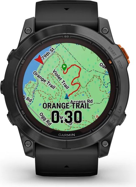 Умные часы Garmin Fenix 7X Pro Solar 51mm / 010-02778-01 (сланцево-серый/черный)