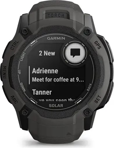 Умные часы Garmin Instinct 2X Solar 50mm / 010-02805-00 (графит)