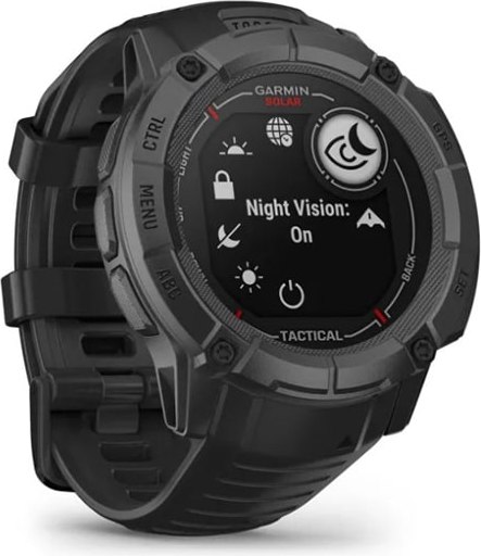 Умные часы Garmin Instinct 2X Solar Tactical 50mm / 010-02805-03 (черный)