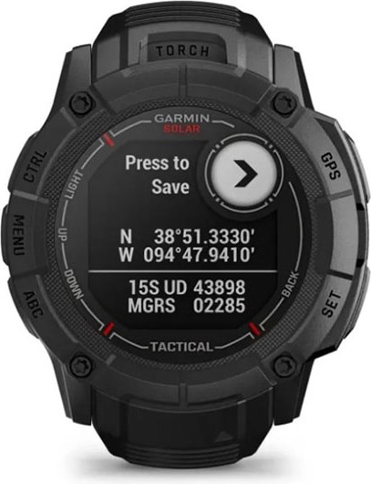 Умные часы Garmin Instinct 2X Solar Tactical 50mm / 010-02805-03 (черный)