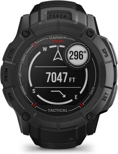 Умные часы Garmin Instinct 2X Solar Tactical 50mm / 010-02805-03 (черный)