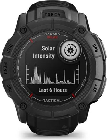 Умные часы Garmin Instinct 2X Solar Tactical 50mm / 010-02805-03 (черный)
