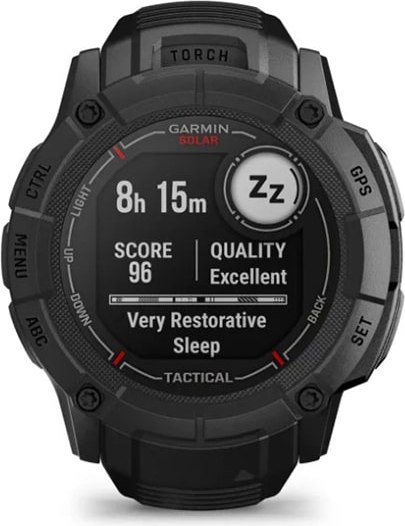 Умные часы Garmin Instinct 2X Solar Tactical 50mm / 010-02805-03 (черный)