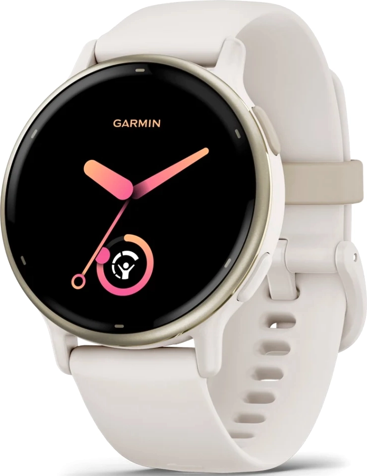 Умные часы Garmin Vivoactive 5 42mm / 010-02862-11 (слоновая кость)