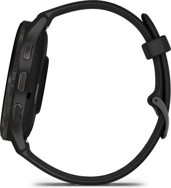 Умные часы Garmin Venu 3 45mm / 010-02784-01 (черный, силиконовый ремешок)