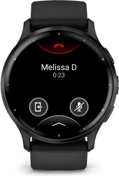 Умные часы Garmin Venu 3 45mm / 010-02784-01 (черный, силиконовый ремешок)