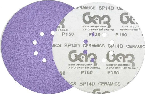Шлифлист БаЗ P240 225/8 SP14D Purple line / A00028153