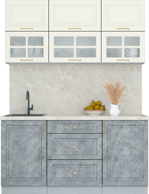 

Кухонный гарнитур, Мила Шато 1.6Б