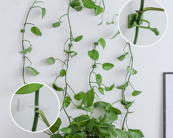 Набор зажимов садовых BOTANICA И проводов (20шт, зеленый)