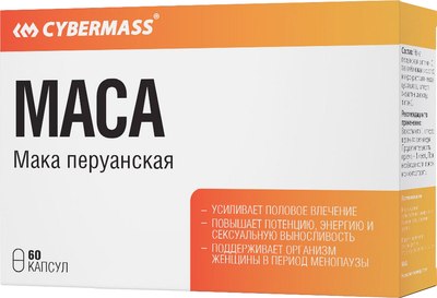 

Пищевая добавка, Мака перуанская по 780мг