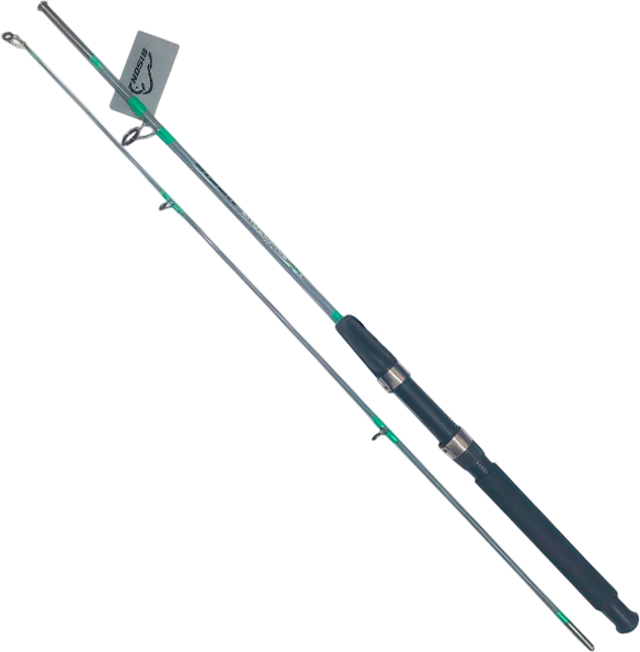 Спиннинг Bison Крокодил 100-250г (1.5м, серый)