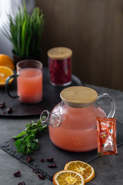 Чайный напиток Meal Time Клюква с апельсином (12x50г)