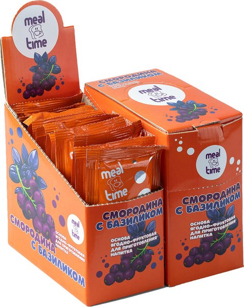 Чайный напиток Meal Time Смородина с базиликом (12x50г)