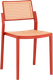 Стул пластиковый Stool Group Milto 8059 (красный) - 