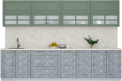 

Кухонный гарнитур, Мила Шато 3.2Б