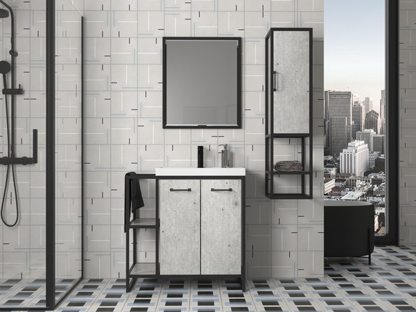 Купить Тумба под умывальник Style Line Лофт 1.1 90/110 в Могилеве