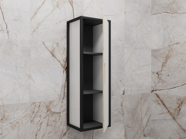 Купить Шкаф-полупенал для ванной Style Line Сохо 36x110см Фанера в Гродно