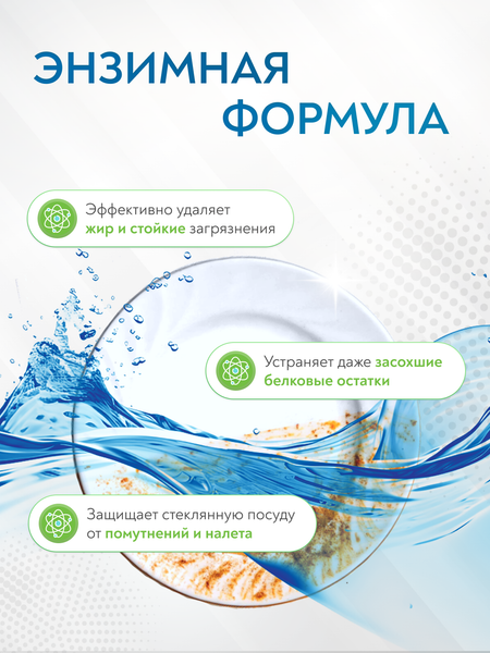 Гель для посудомоечных машин GoodHim Концентрат Enzymax 12347 (2л)